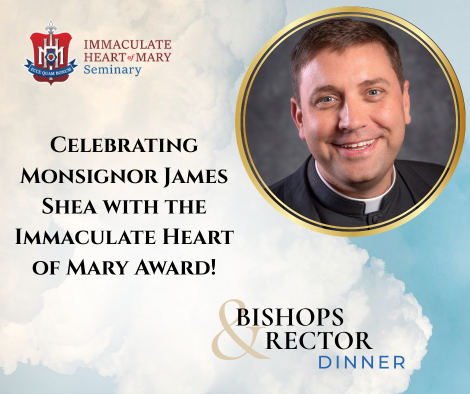 Celebrating Msgr. James Shea with the Immaculate Heart of Mary Award